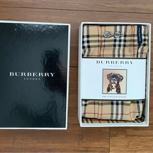 BURBERRY LONDON THE ENGLISH BOXER MADE IN ISRAEL SIZE M 34 NEW IN BOX